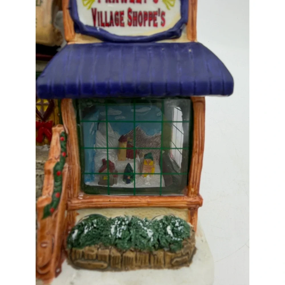 RARE Vintage Lemax Vail Village Frawley's Shoppe's 2004 Lighted 45108S Christmas